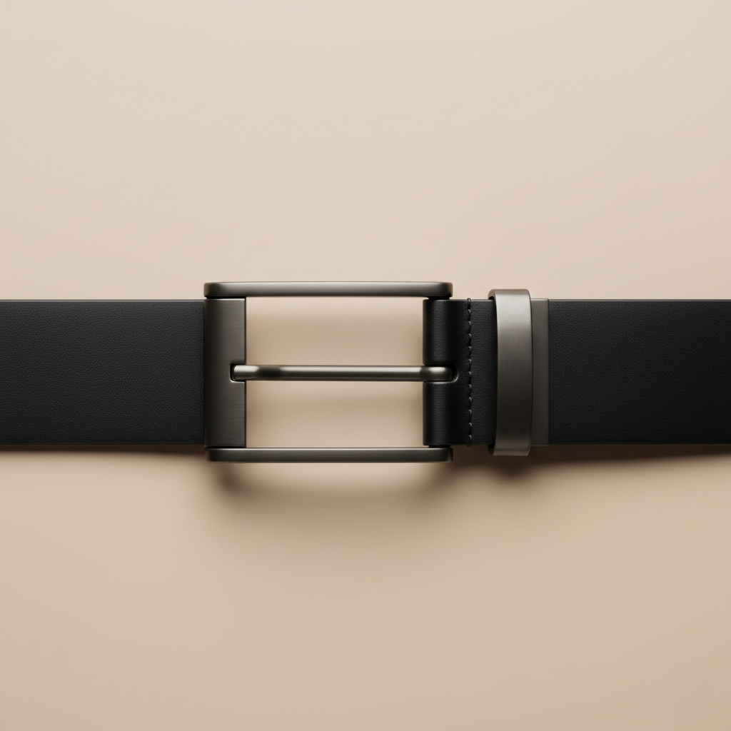 Cinto Masculino Couro Dupla Face Reversível