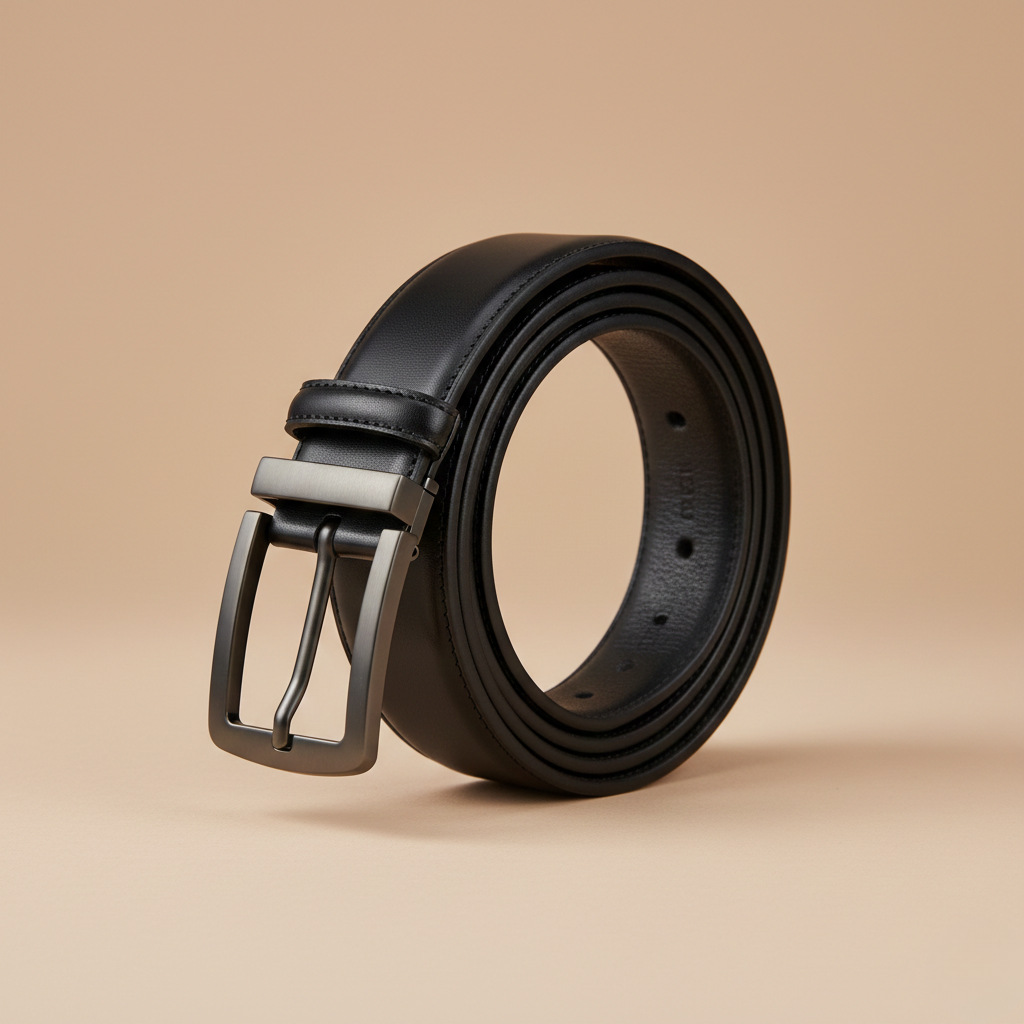 Cinto Masculino Couro Dupla Face Reversível