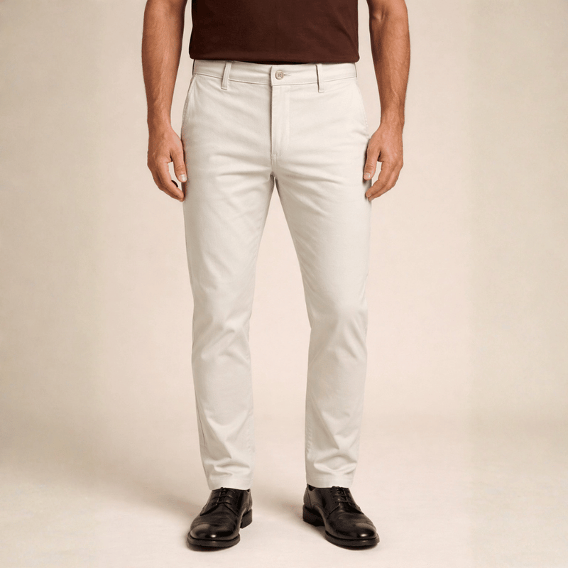 Calça Sarja Masculina Branca