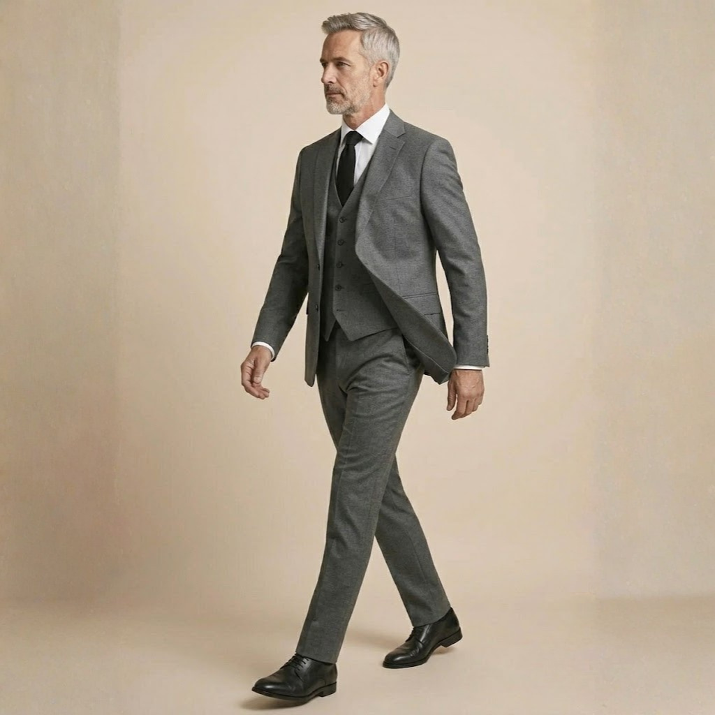 Terno Masculino Argento Corte Moderno