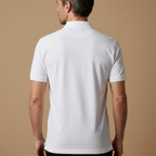 Polo Masculina em Algodão Pima