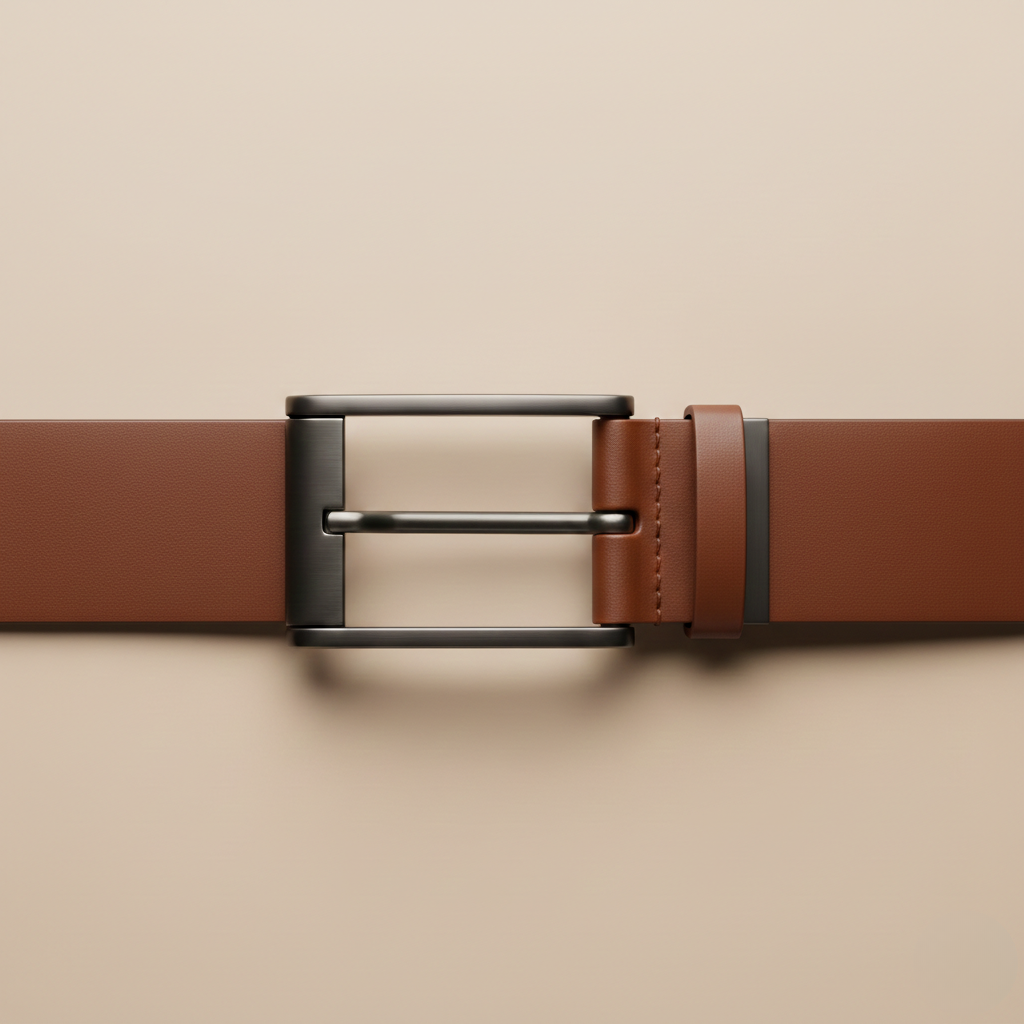 Cinto Masculino Couro Dupla Face Reversível