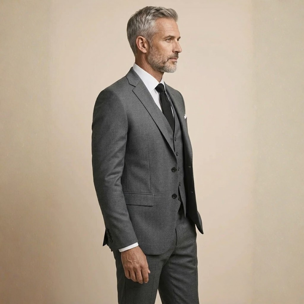 Terno Masculino Argento Corte Moderno