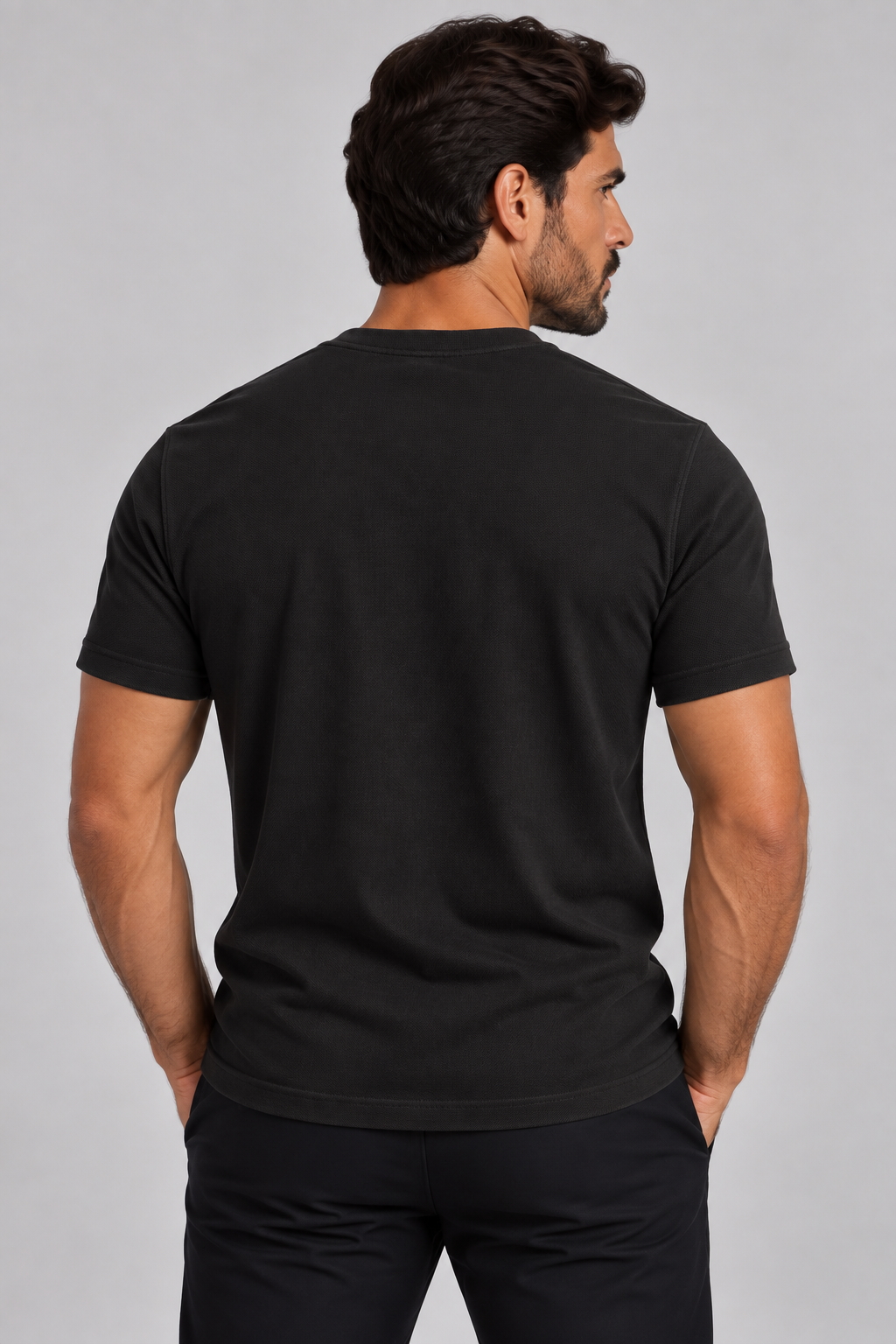 Camiseta Masculina Comfort Flex com Elastano