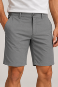 Bermuda Masculina Esporte Fino Cinza Médio