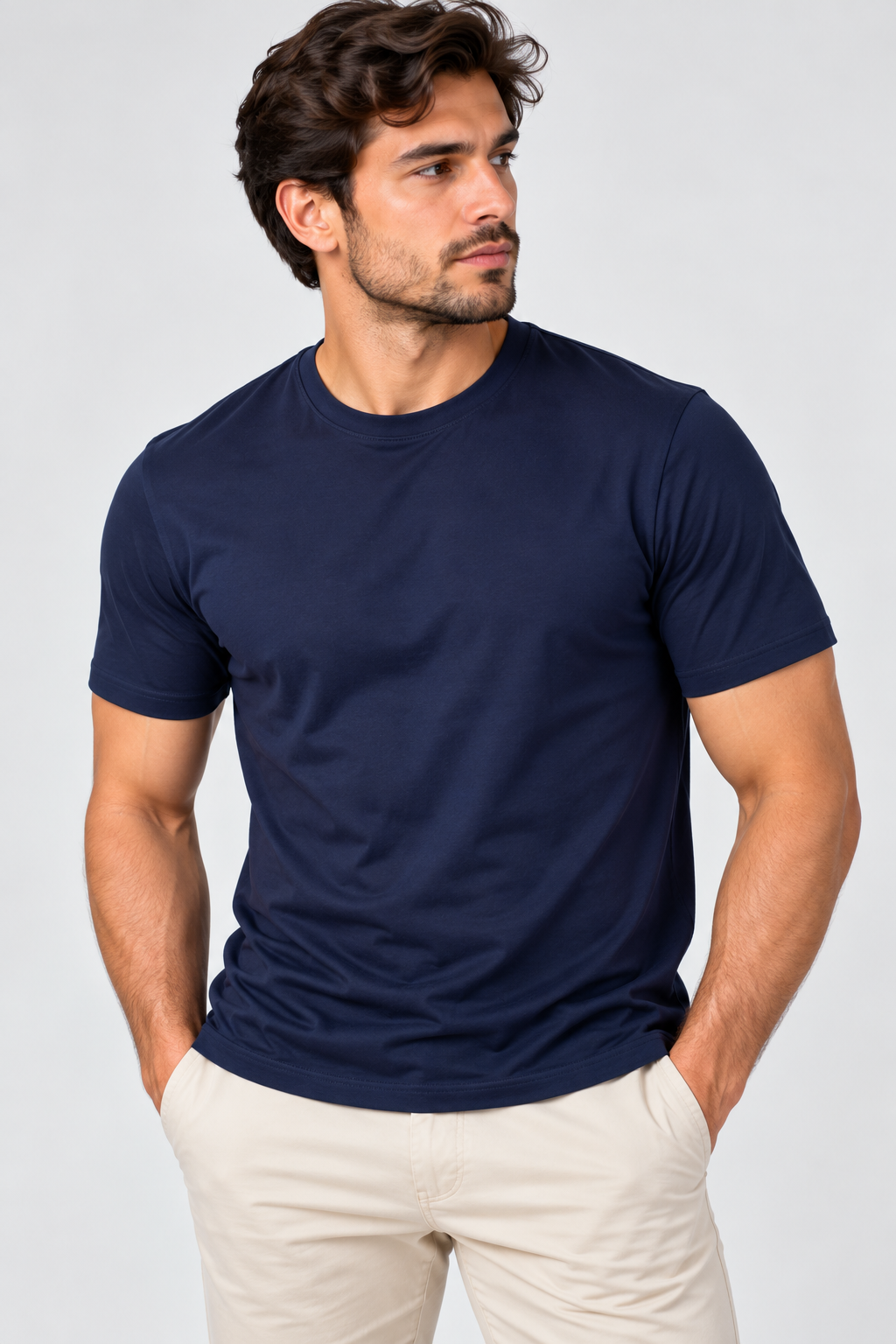Camiseta Masculina Malha Fria