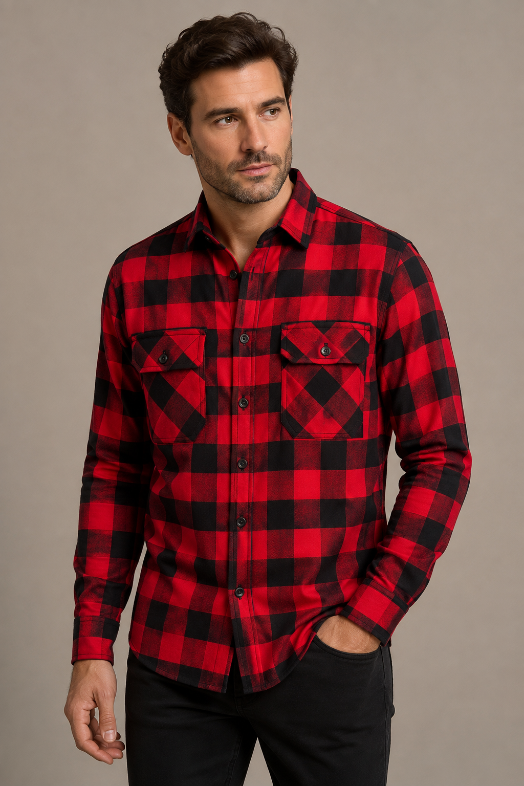 Camisa Casual Xadrez