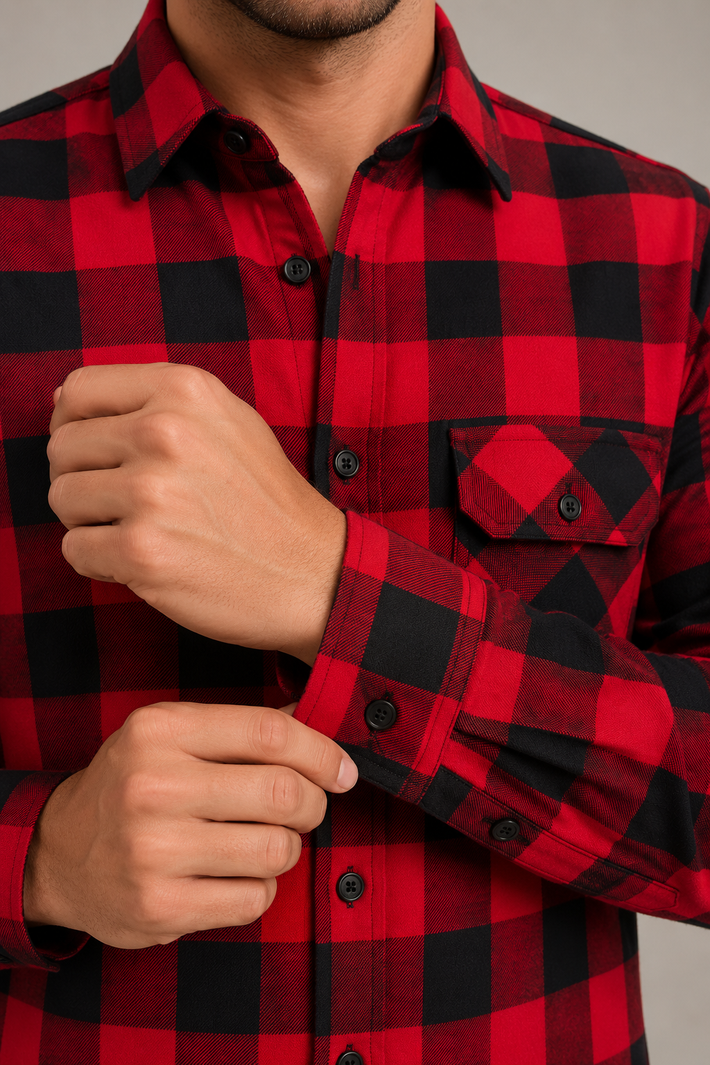 Camisa Casual Xadrez