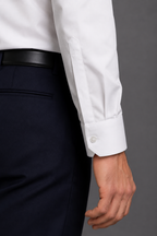 Camisa Social Fibra de Bambu Branca