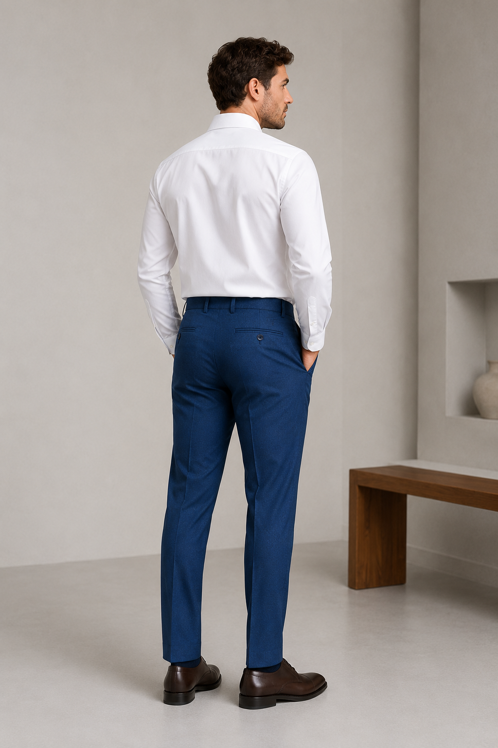 Calça Social Masculina Magnetada