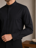 Camisa Masculina Gola de Padre