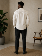 Camisa Masculina Gola de Padre