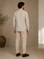 Camisa Masculina Gola de Padre