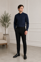 Camisa Masculina Gola de Padre