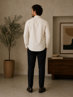 Camisa Masculina Gola de Padre