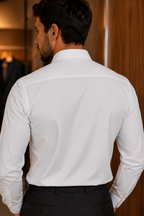 Camisa Social Masculina Algodão Fio 80