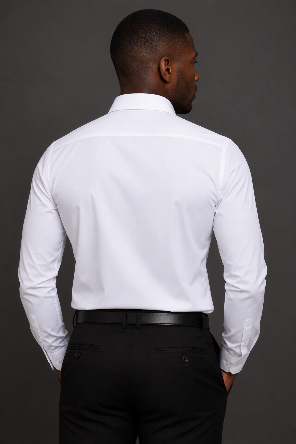 Camisa Social Masculina Poliamida Tech Slim
