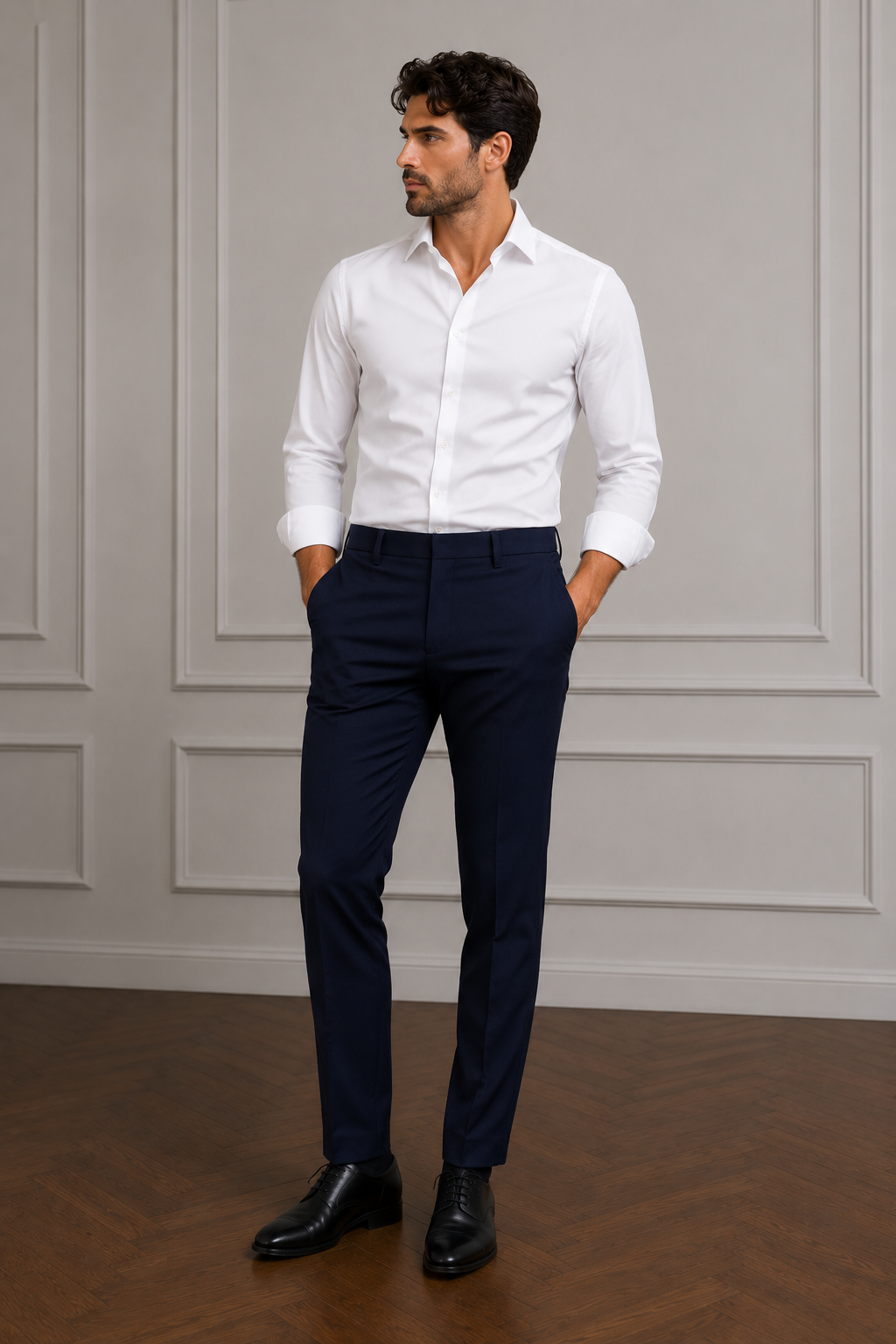 Calça Social Masculina Tradicional