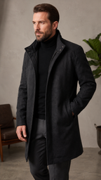 Sobretudo Masculino Premium Preto