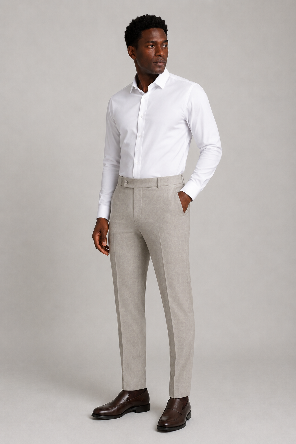 Calça Social Masculina Magnetada