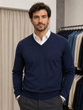Suéter Poliéster Premium Gola V