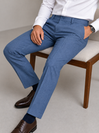 Calça Social Masculina Slim Magnetada com Elastano