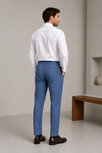 Calça Social Masculina Slim Magnetada com Elastano