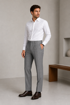 Calça Social Masculina Slim Magnetada com Elastano