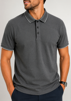 Polo Masculina Algodão Piquet