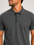 Polo Masculina Algodão Piquet