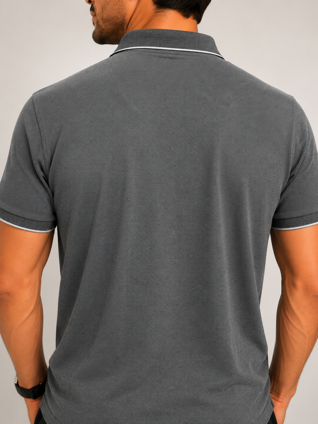 Polo Masculina Algodão Piquet