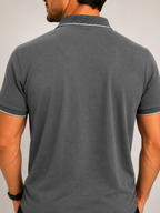 Polo Masculina Algodão Piquet