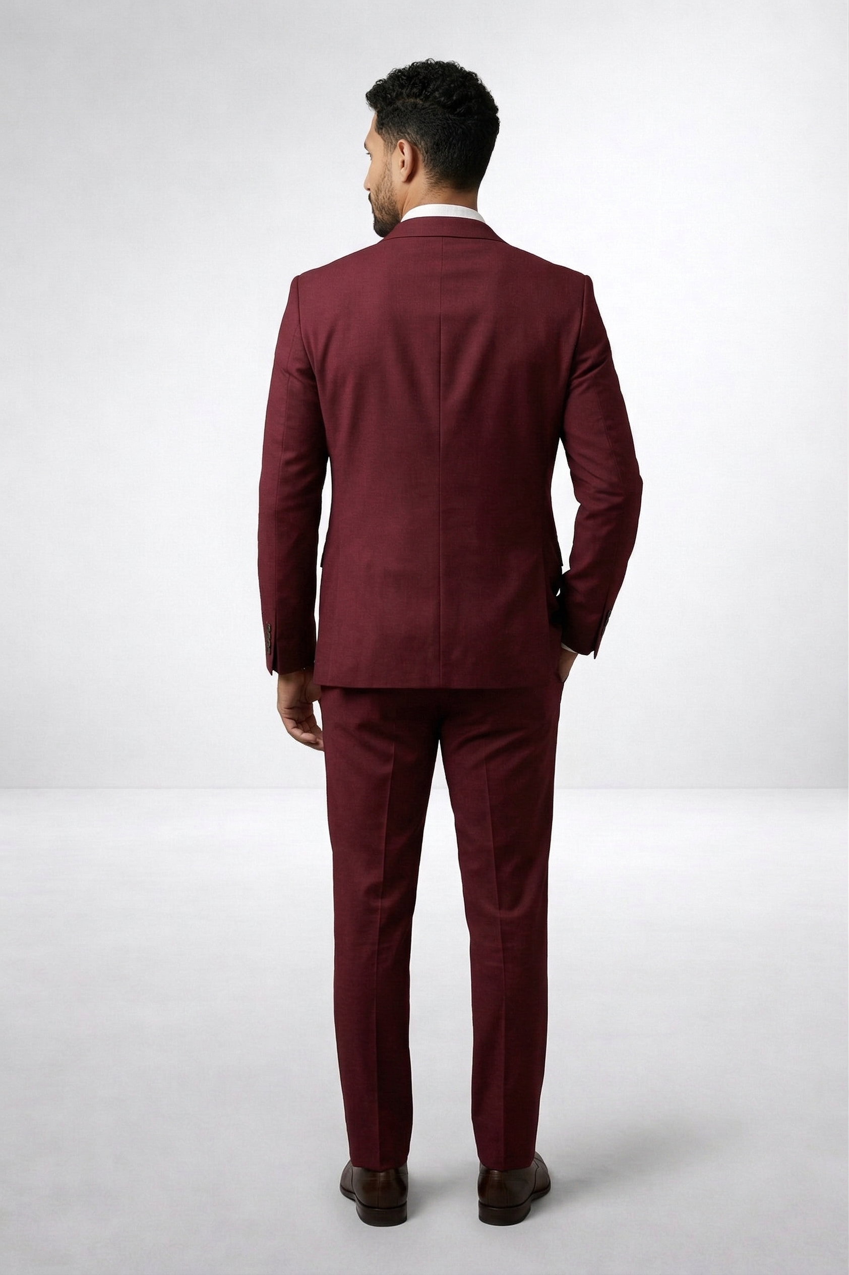 Costume Poliéster Marsala
