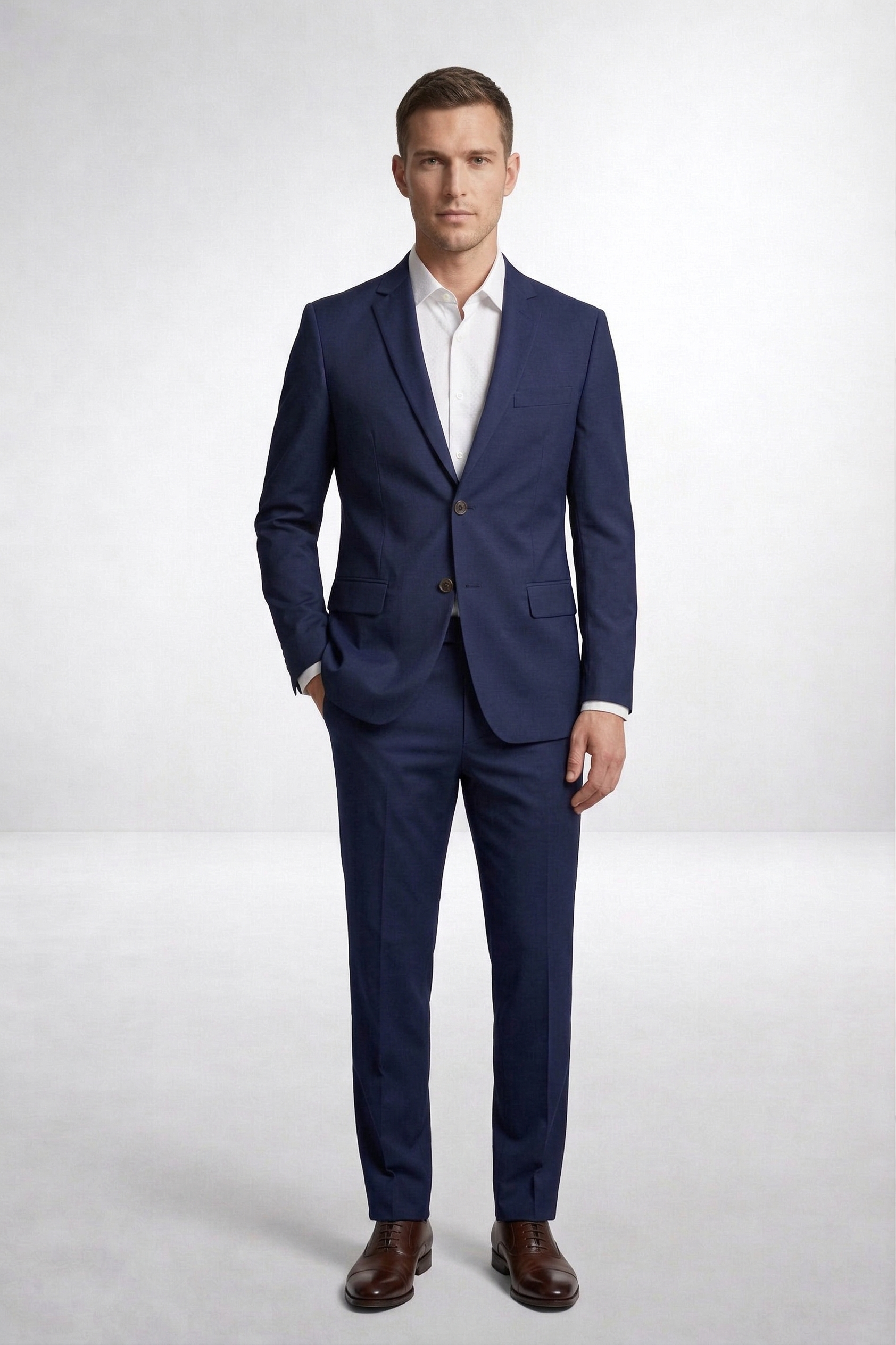 Costume Poliéster Azul Marinho Noite