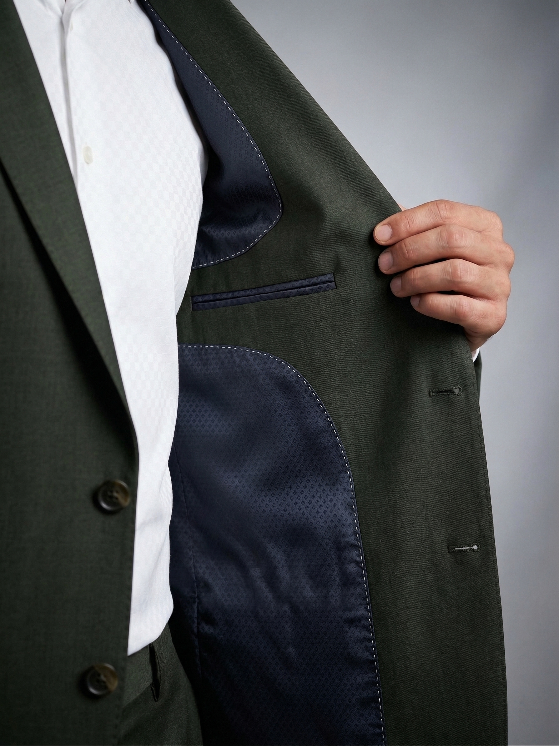 Costume Fio Indiano Verde Escuro