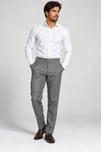 Calça Social Masculina Poliviscose com Ajustador Lateral