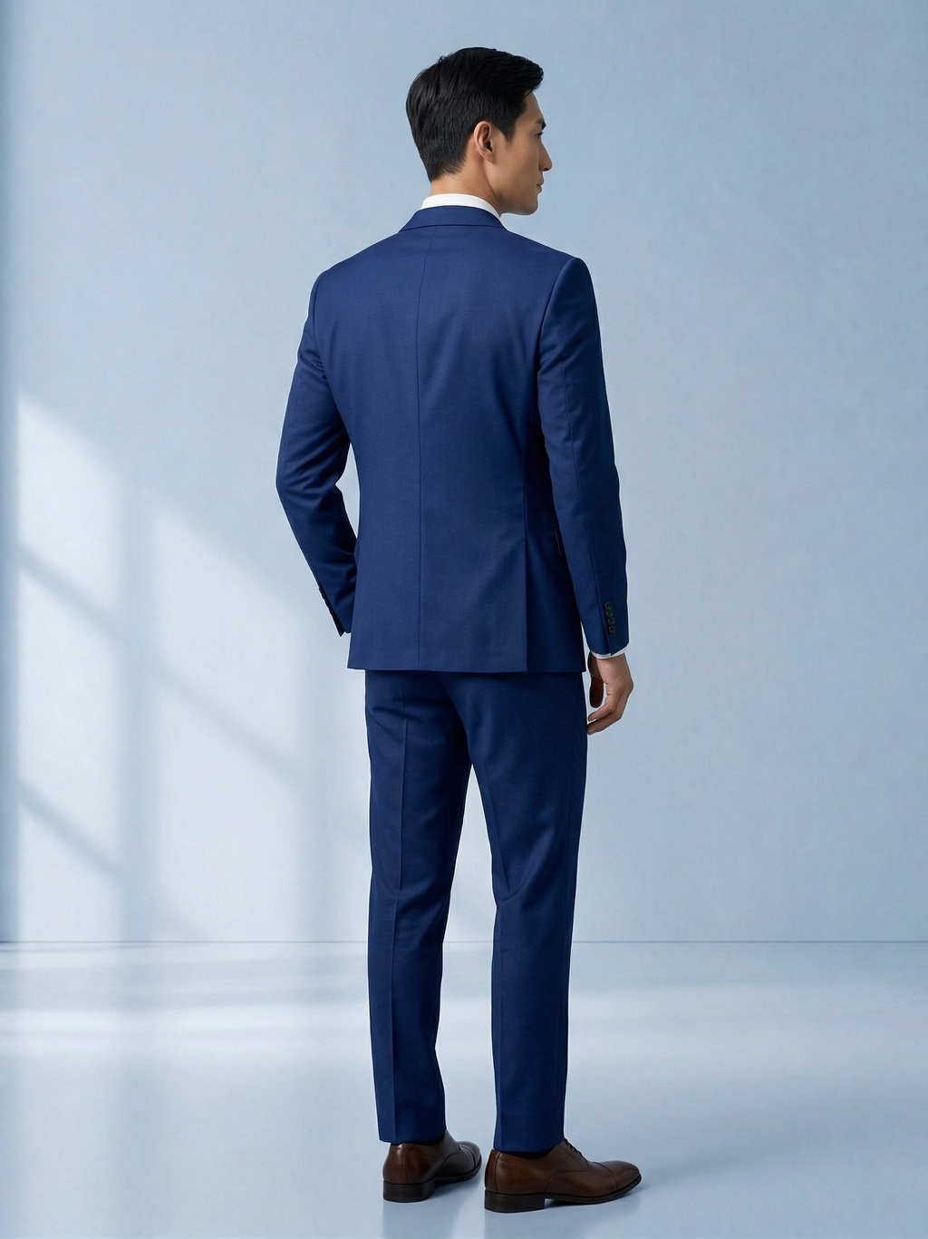 Costume Poliviscose Azul Royal Escuro