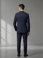 Costume Poliviscose Azul Marinho Quadrile