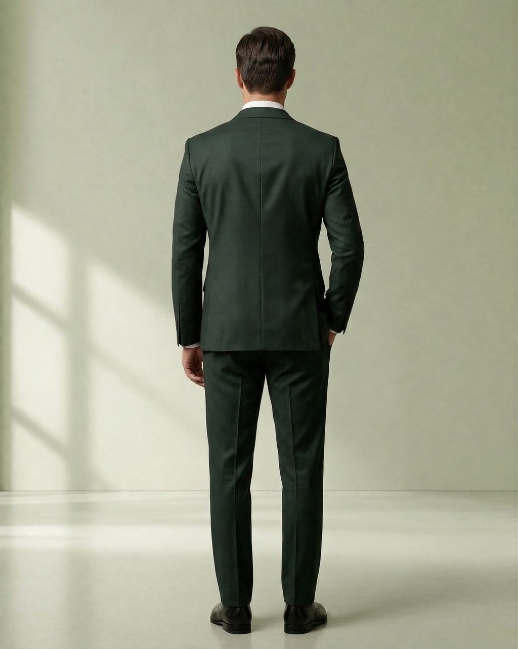 Costume Poliviscose Verde Escuro