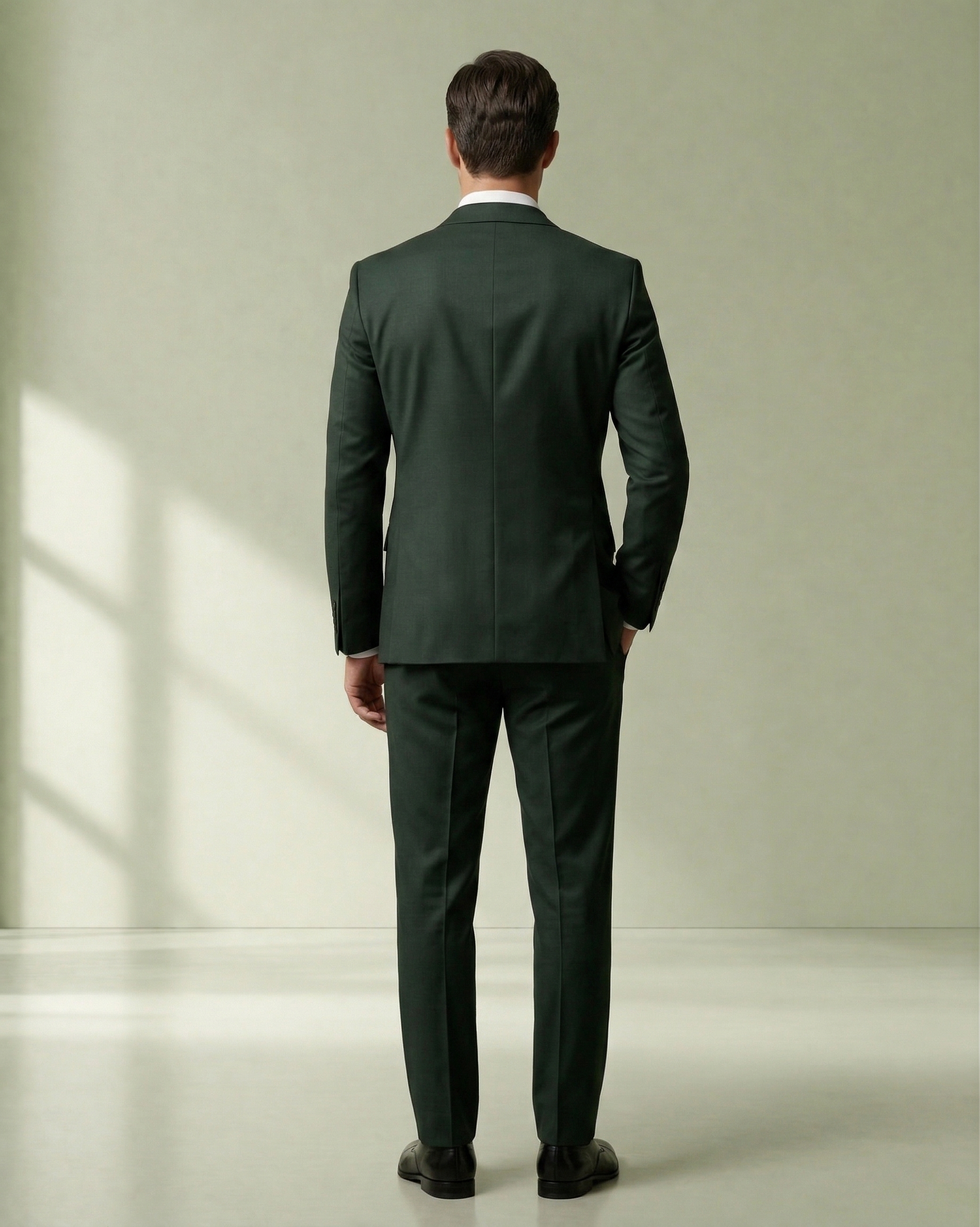 Costume Poliviscose Verde Escuro