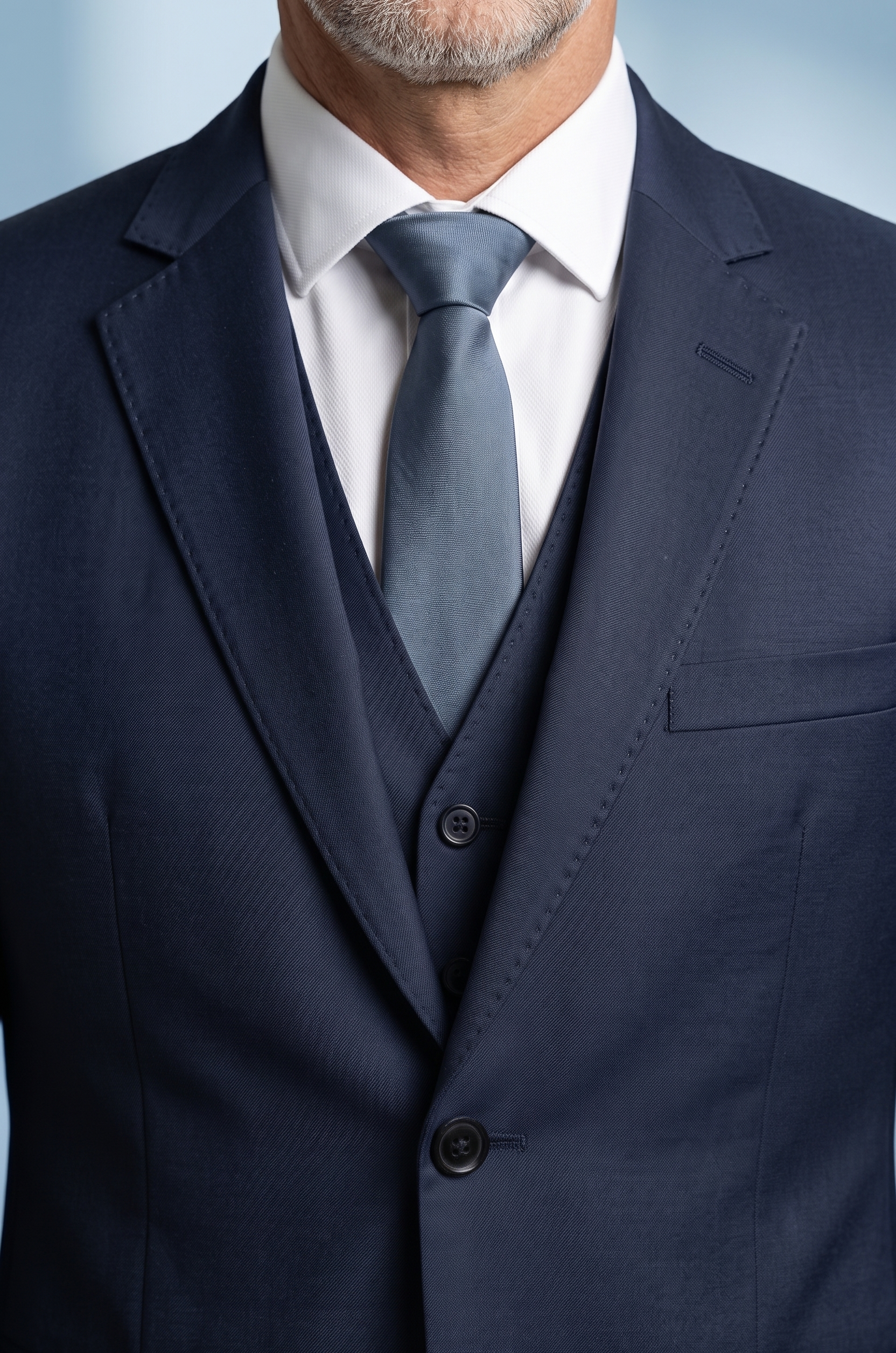 Terno Poliviscose Azul Noite Mountreux