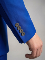 Costume Poliéster Azul Royal