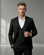 Terno Poliviscose Preto Premium