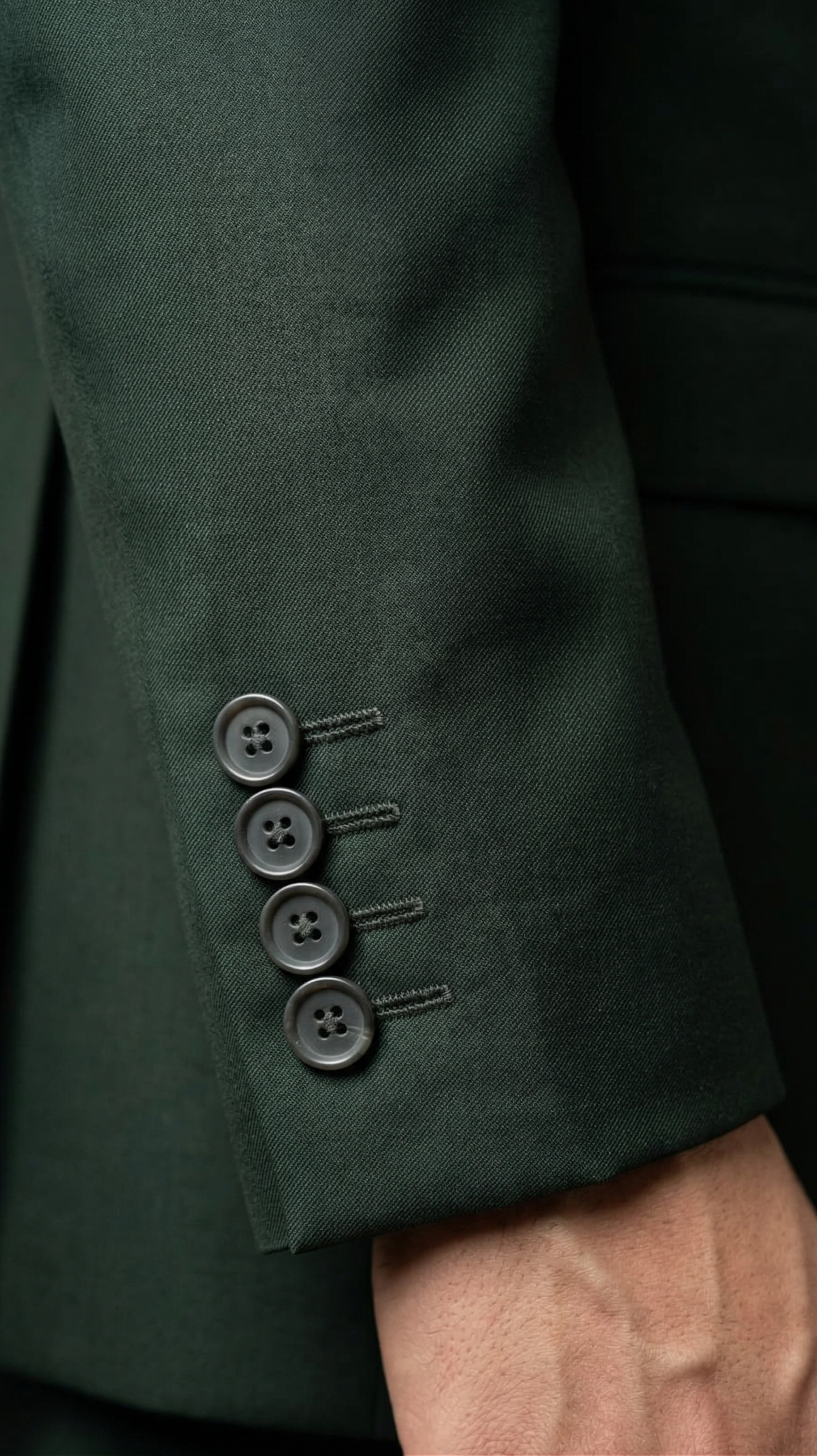 Costume Poliviscose Verde Escuro