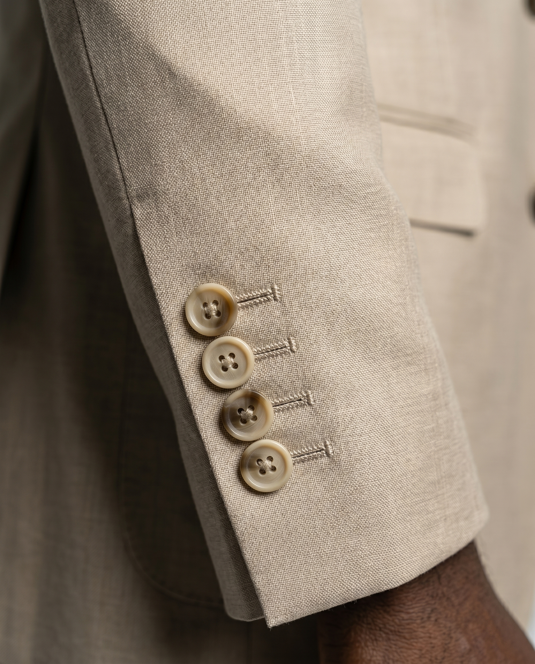 Terno Poliviscose Bege Riviera