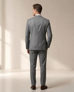 Costume Poliviscose Cinza Médio