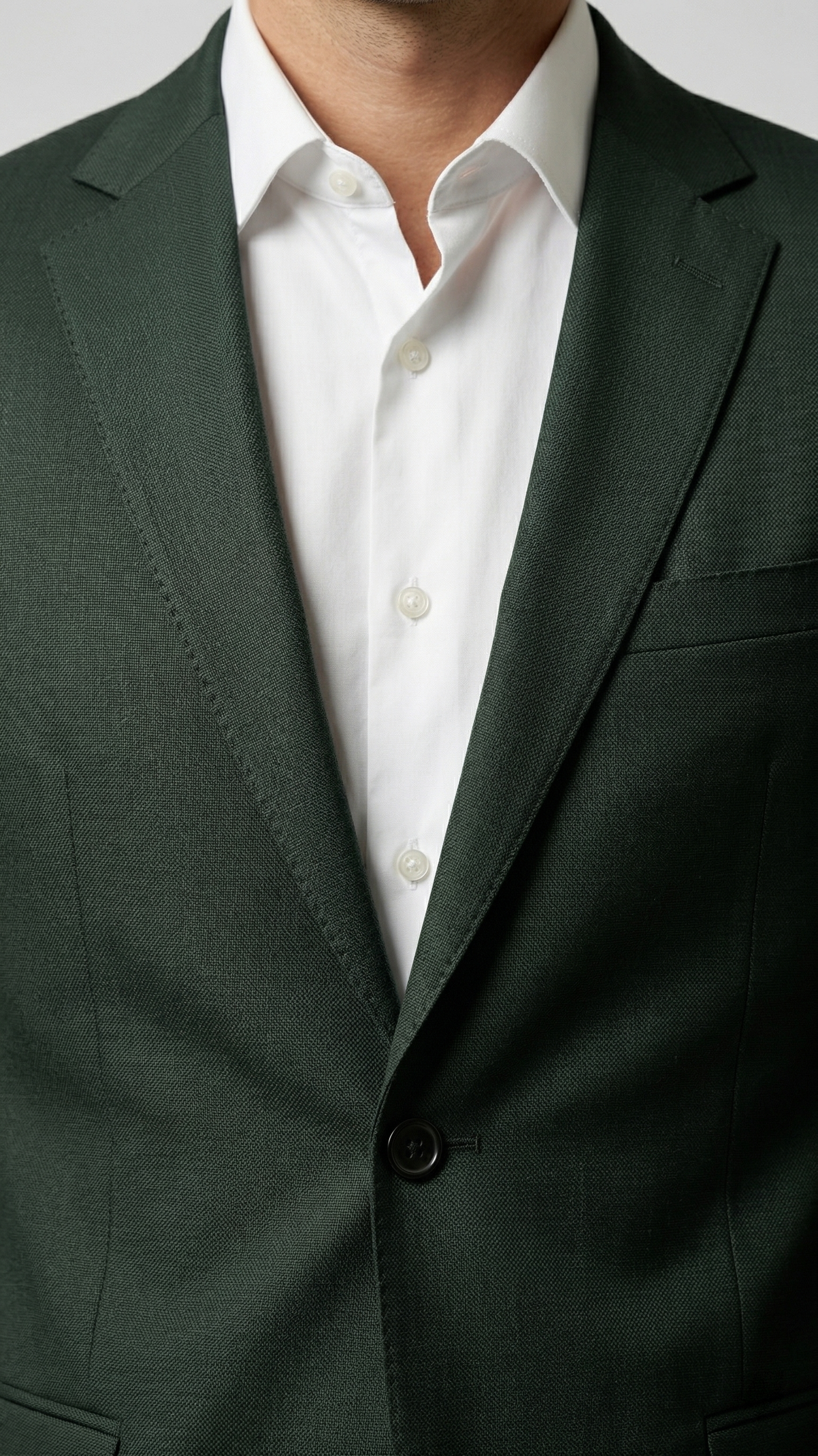 Costume Poliviscose Verde Escuro