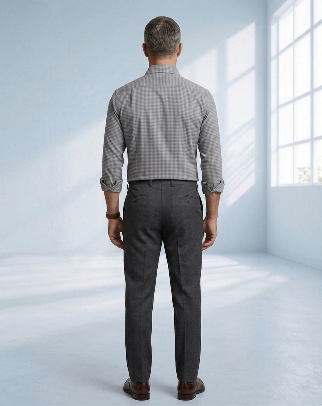 Camisa Social Masculina Xadrez