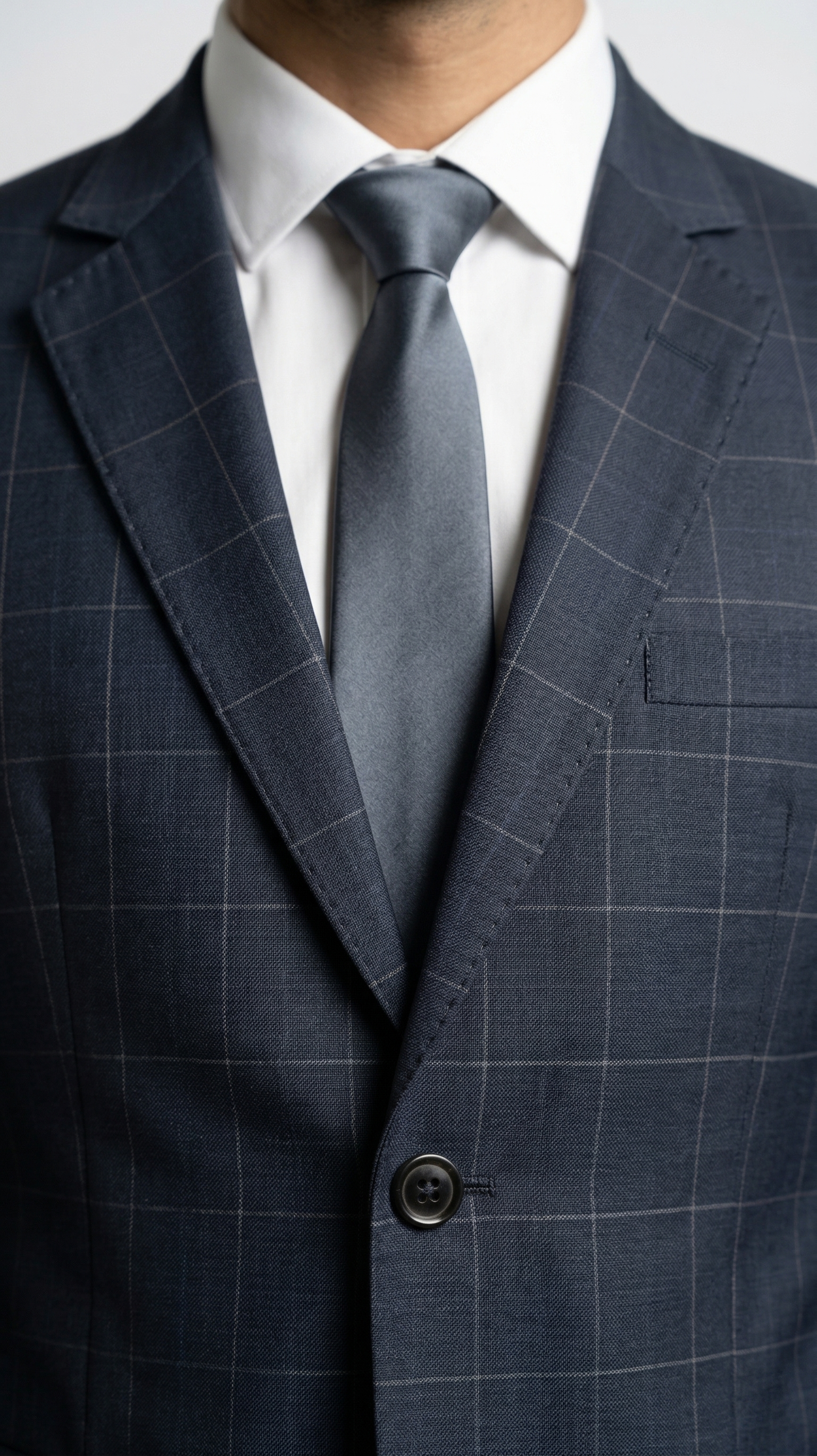 Costume Poliviscose Azul Noite Quadrile