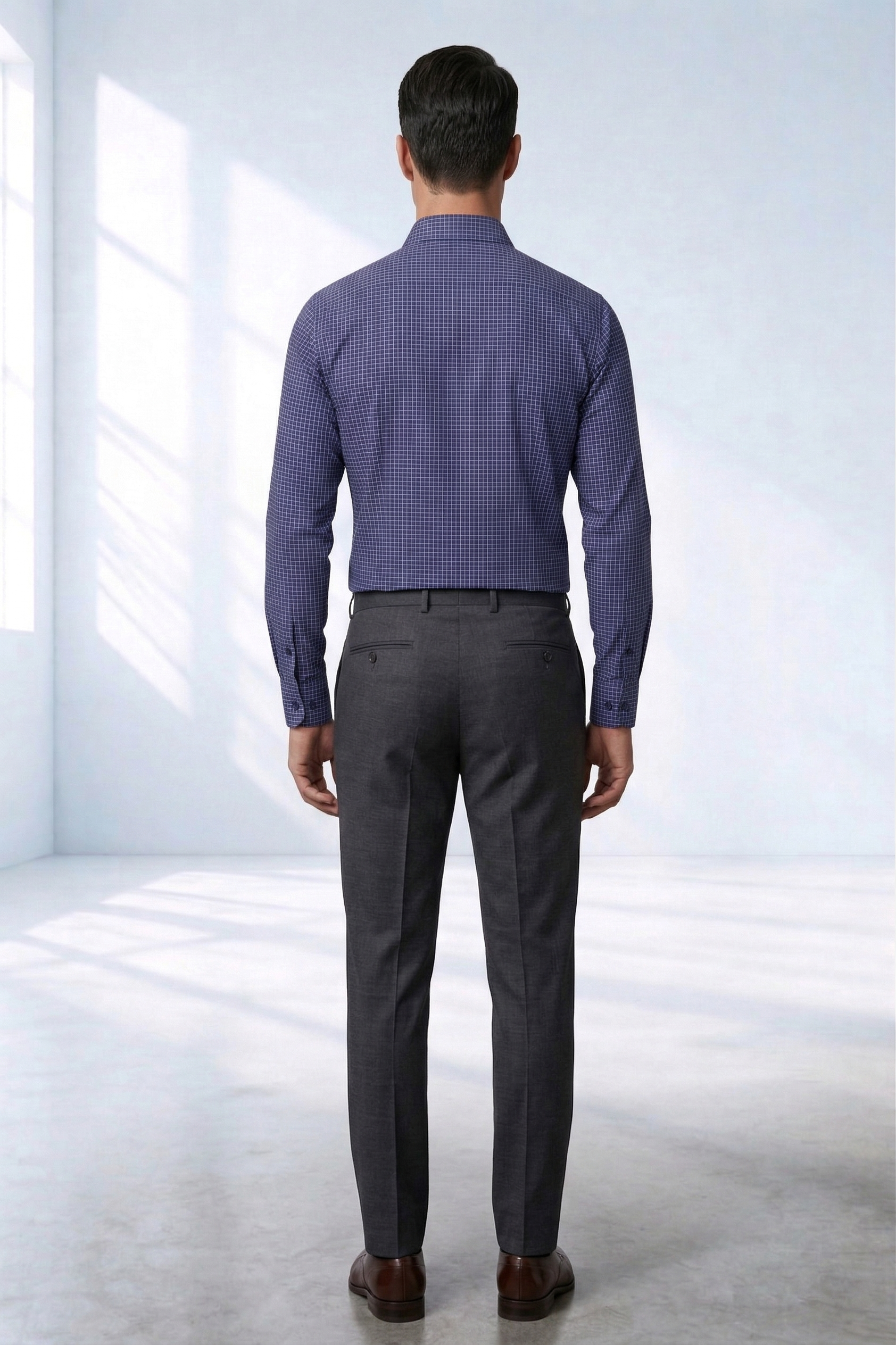 Camisa Social Masculina Xadrez